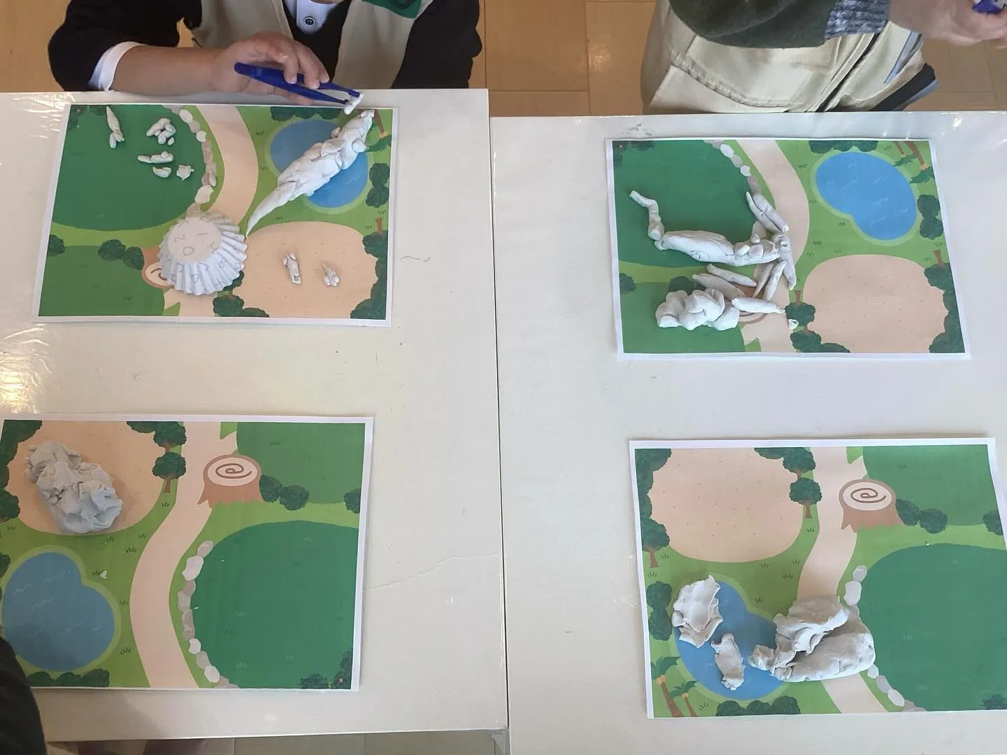 今日のお仕事は、飼育員さん🐴